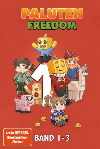 Buchcover und Innenansicht für das Buch: Paluten-Freedom-Schuber: Sonderausgabe Band 1 bis 3 zum Sammeln
