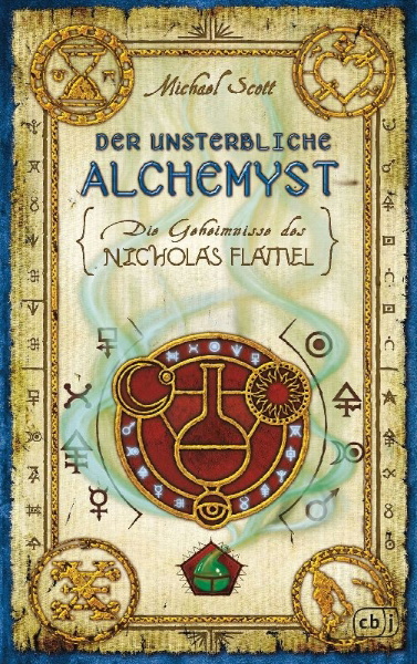 Buchcover und Innenansicht für das Buch: The Secrets of the Immortal Nicholas Flamel - The Alchemyst #1 von 6