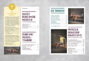 Buchcover und Innenansicht für das Buch: Das Muskel-Workout