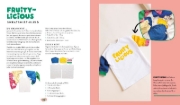 Buchcover und Innenansicht für das Buch: Fashion Fruits - Nähen für Kids! 15 Teile, eine Kollektion: Sag Tschüss zur Fast Fashion!