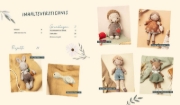 Buchcover und Innenansicht für das Buch: Lulu loves the moon - das Häkelbuch
