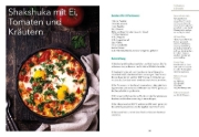 Buchcover und Innenansicht für das Buch: Airfryer Balance - Genussvoll essen trotz Diabetes