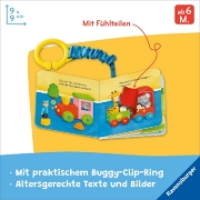 Buchcover und Innenansicht für das Buch: Mein erstes Buggybuch: Guck mal! Erste Fahrzeuge