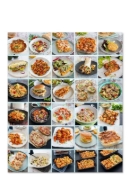 Buchcover und Innenansicht für das Buch: High Protein Fast Food aus dem Airfryer