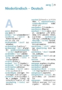 Buchcover und Innenansicht für das Buch: Langenscheidt Universal-Wörterbuch Niederländisch