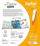 Buchcover und Innenansicht für das Buch: tiptoi® Meine Lern-Spiel-Welt - Uhr und Zeit