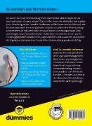 Buchcover und Innenansicht für das Buch: Qualitative Forschung für Dummies