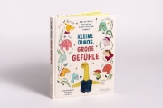 Buchcover und Innenansicht für das Buch: Little Dinosaurs, Big Feelings. 10 Mindful Stories