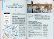 Buchcover und Innenansicht für das Buch: DUMONT Reise-Taschenbuch Reiseführer Normandie