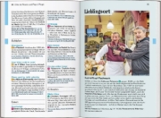 Buchcover und Innenansicht für das Buch: DUMONT Reise-Taschenbuch Reiseführer Normandie