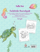Buchcover und Innenansicht für das Buch: Malblock mit Glitzersteinchen: Mandalas