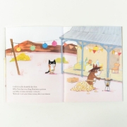 Buchcover und Innenansicht für das Buch: Billy feiert Geburtstag