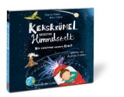Buchcover und Innenansicht für das Buch: Kekskrümel unterm Sternenzelt. Wie entstand unsere Erde?