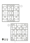 Buchcover und Innenansicht für das Buch: Der große Sudoku Block Band 1