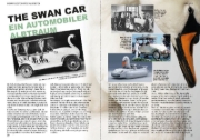 Buchcover und Innenansicht für das Buch: Die kuriosesten Autos aller Zeiten