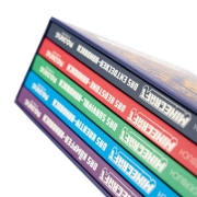 Buchcover und Innenansicht für das Buch: Minecraft 5 Handbook Box-Set