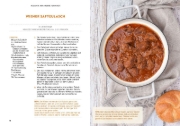 Buchcover und Innenansicht für das Buch: Kochen mit dem Kessel