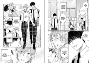 Buchcover und Innenansicht für das Buch: Gyaru-kun no Koi wa Kitto