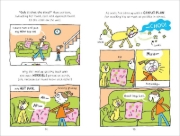 Buchcover und Innenansicht für das Buch: Nina Peanut: Major Drama Alert (Book 4)