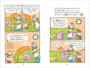 Buchcover und Innenansicht für das Buch: Nina Peanut: Major Drama Alert (Book 4)