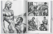 Buchcover und Innenansicht für das Buch: Tom of Finland XXL
