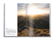 Buchcover und Innenansicht für das Buch: KOMPASS Dein Augenblick Region Zugspitze