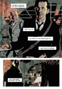 Buchcover und Innenansicht für das Buch: Der Augenjäger (Graphic Novel)