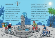 Buchcover und Innenansicht für das Buch: Die drei ??? Kids, Bücherhelden 2. Klasse, Vulkan in Rocky Beach