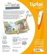 Buchcover und Innenansicht für das Buch: tiptoi® Meine Lern-Spiel-Welt - Konzentration und Wahrnehmung
