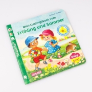 Buchcover und Innenansicht für das Buch: Baby Pixi (unkaputtbar) 168: Mein Lieblingsbuch vom Frühling und Sommer