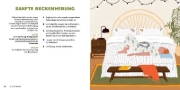 Buchcover und Innenansicht für das Buch: Pyjama-Pilates