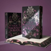 Buchcover und Innenansicht für das Buch: Magic Drowned in Blood