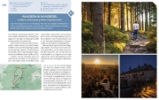 Buchcover und Innenansicht für das Buch: Wir wandern in Bayern