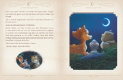 Buchcover und Innenansicht für das Buch: Disney: Das große goldene Buch der Gute-Nacht-Geschichten