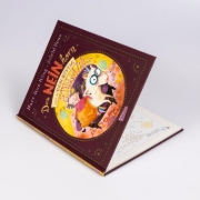 Buchcover und Innenansicht für das Buch: Das NEINhorn und der Geburtstag