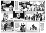 Buchcover und Innenansicht für das Buch: El Eternauta