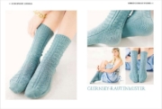 Buchcover und Innenansicht für das Buch: Socks from the toe up