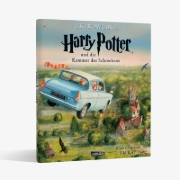 Buchcover und Innenansicht für das Buch: Harry Potter and the Chamber of Secrets