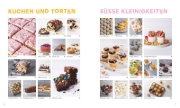 Buchcover und Innenansicht für das Buch: Sallys Backen mit Kindern