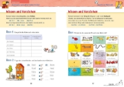 Buchcover und Innenansicht für das Buch: Wissen - Üben - Testen: Deutsch 2. Klasse