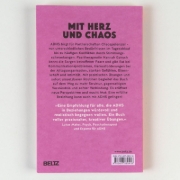 Buchcover und Innenansicht für das Buch: ADHS in love
