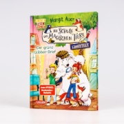Buchcover und Innenansicht für das Buch: Die Schule der magischen Tiere ermittelt Neuausgabe 1: Der grüne Glibber-Brief