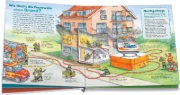 Buchcover und Innenansicht für das Buch: WAS IST WAS Junior Band 4. Feuerwehr