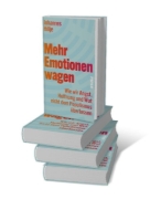 Buchcover und Innenansicht für das Buch: Mehr Emotionen wagen