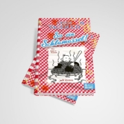Buchcover und Innenansicht für das Buch: Diary of a Wimpy Kid