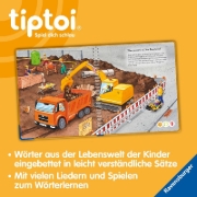 Buchcover und Innenansicht für das Buch: tiptoi® Mein Wörter-Bilderbuch Unterwegs