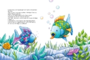 Buchcover und Innenansicht für das Buch: Der Regenbogenfisch glaubt nicht alles