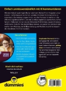 Buchcover und Innenansicht für das Buch: KI-Prompts schreiben für Dummies