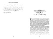 Buchcover und Innenansicht für das Buch: Das große Handbuch der Stiftungen