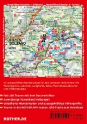 Buchcover und Innenansicht für das Buch: ROTHER Wanderführer Dolomiten - Fassatal. 52 Touren - mit Rosengarten, Langkofel, Sella und Marmolada